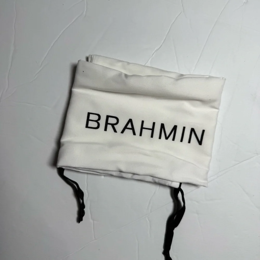 Brahmin Mini Sonny Saddle Bag in Tan Gustavo Brown Crocodile Crossbody